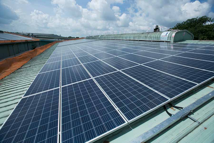 Công nghệ Mono PERC giúp tấm pin JA Solar đạt hiệu suất lên tới 21%.