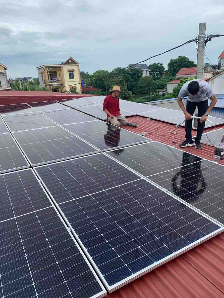 điện mặt trời cho trường học