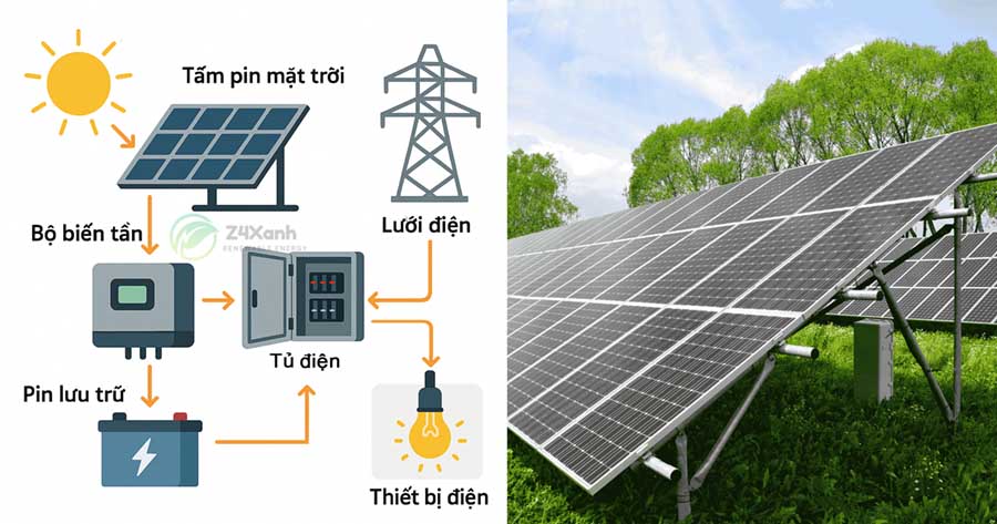 điện mặt trời độc lập