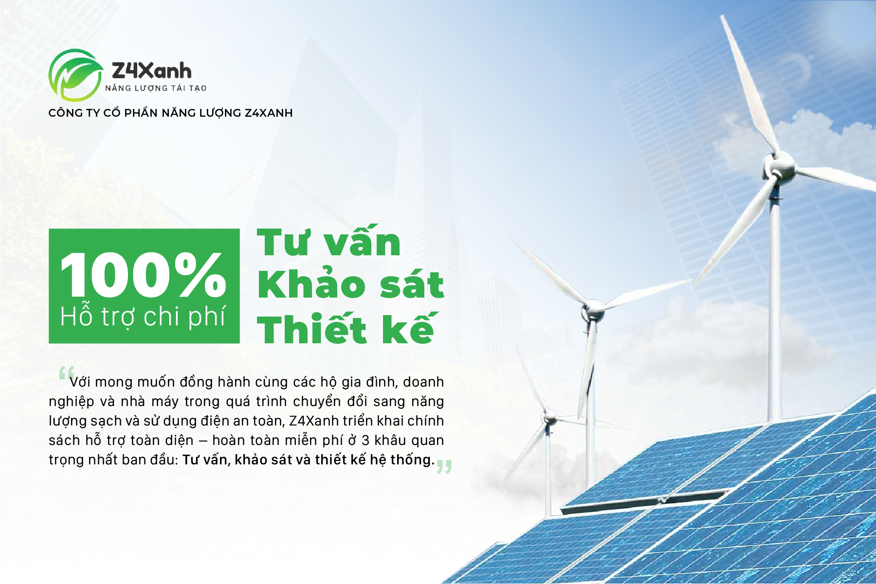 CÔNG TY CỔ PHẦN NĂNG LƯỢNG Z4XANH