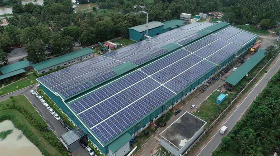 lắp điện mặt trời cho nhà xưởng