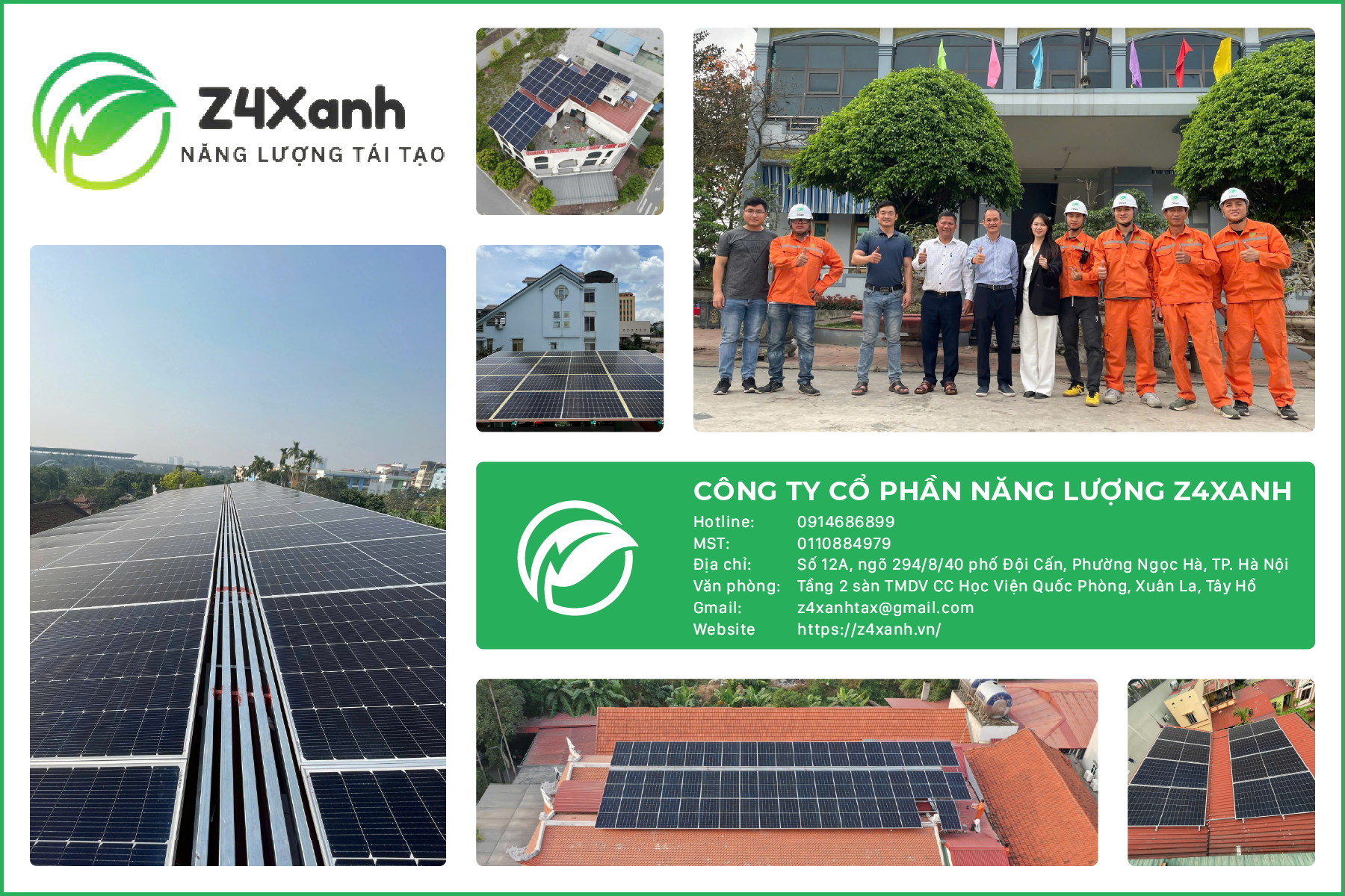 CÔNG TY CỔ PHẦN NĂNG LƯỢNG Z4XANH