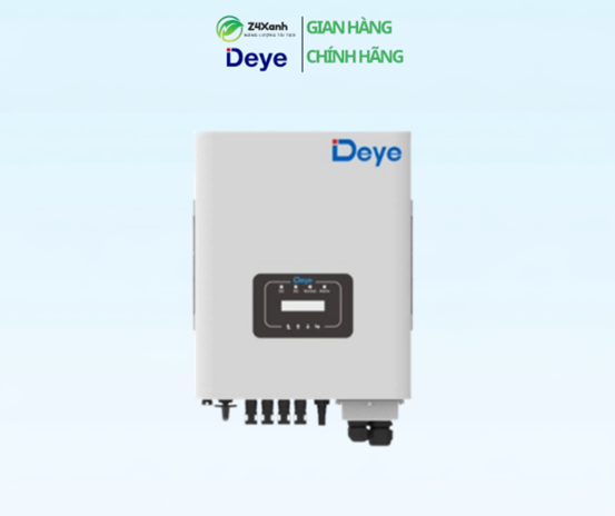 Inverter Deye hòa lưới 3 pha 10kW, 2 MPPT (kèm WiFi), Model SUN-10K-G06