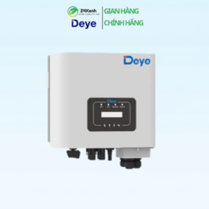Inverter Deye hòa lưới 1 pha 6kW, 2 MPPT (kèm wifi và CT), Model SUN-6K-G05P1-EU-AM2