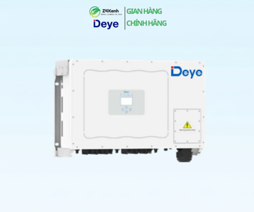 Inverter Deye hòa lưới 3 pha 110kW, 6 MPPT (kèm WiFi), Model SUN-110K-G03