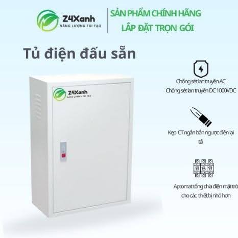 Tủ điện đấu sẵn Z4Xanh