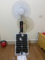 QUẠT SỬ DỤNG NĂNG LƯỢNG MẶT TRỜI 8016