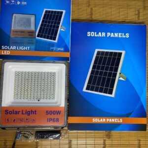 ĐÈN PHA BÁO PIN NĂNG LƯỢNG MẶT TRỜI 500W MẮT NGỌC