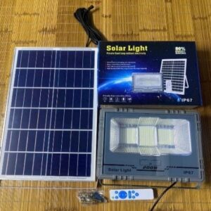 ĐÈN PHA BÁO PIN NĂNG LƯỢNG MẶT TRỜI 200W MỚI