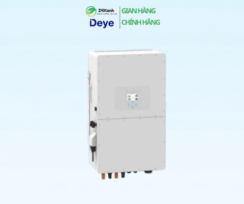 Inverter hybrid Deye 30kW 3 pha - Hòa lưới có lưu trữ, 3 MPPT, Model SUN-30K-SG01HP3-EU-AM2