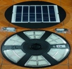 ĐÈN UFO 6 KHOANG 600W NĂNG LƯỢNG MẶT TRỜI