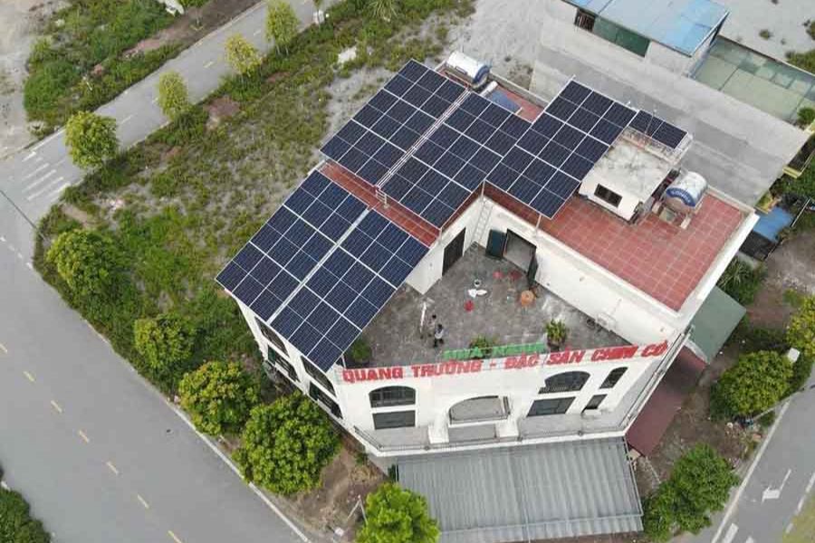 chi phí đầu tư điện mặt trời