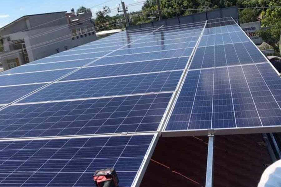 điện mặt trời hòa lưới