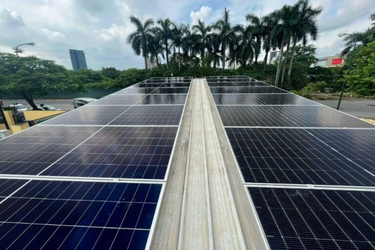 hệ thống điện mặt trời 25kw