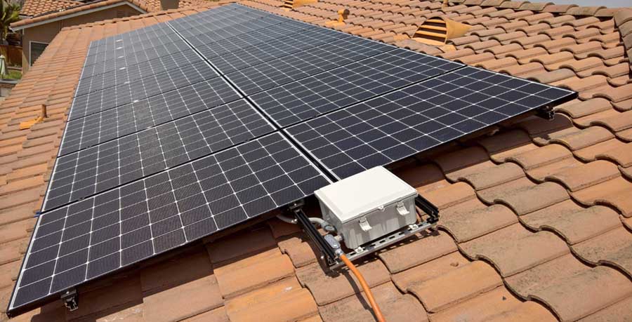 lắp đặt điện mặt trời vùng nông thôn